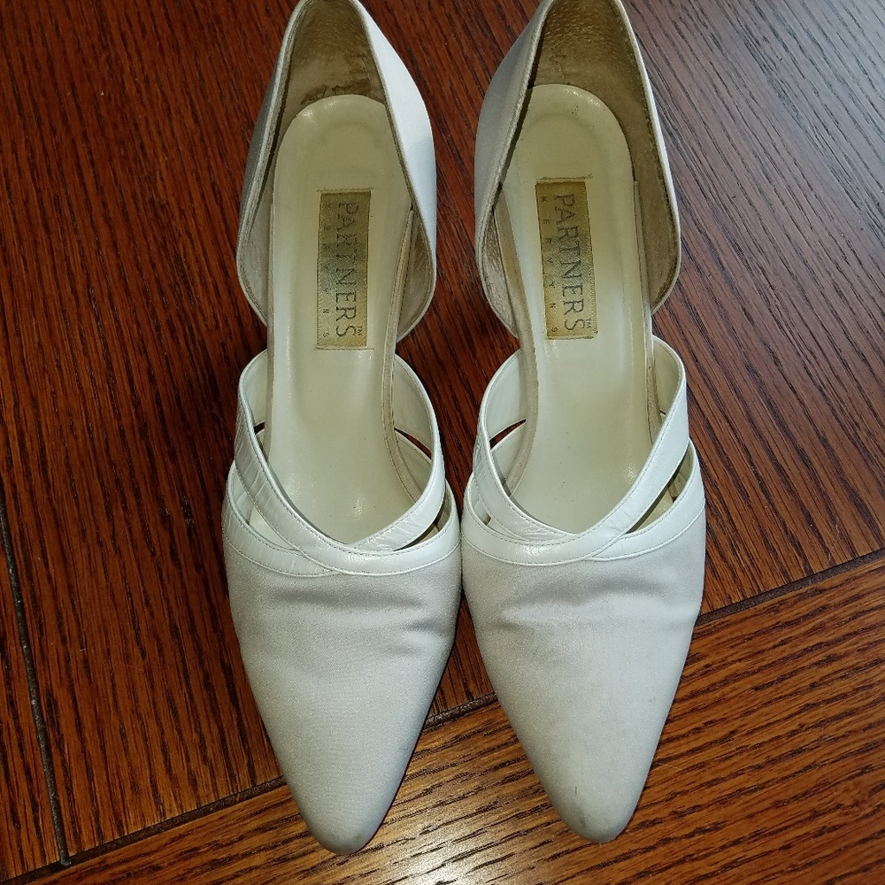Vintage Cream Heels